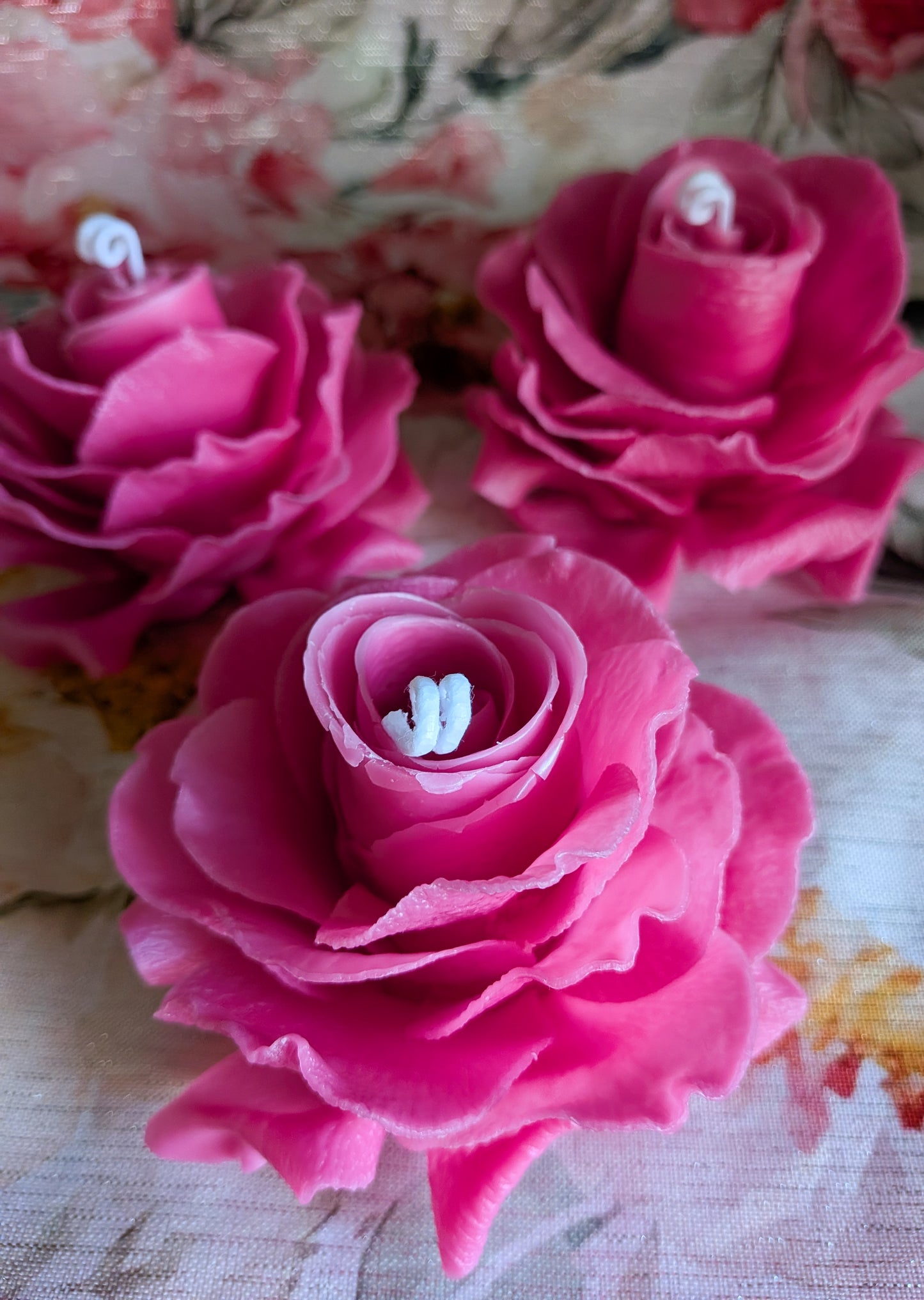 Hand sculpted candle